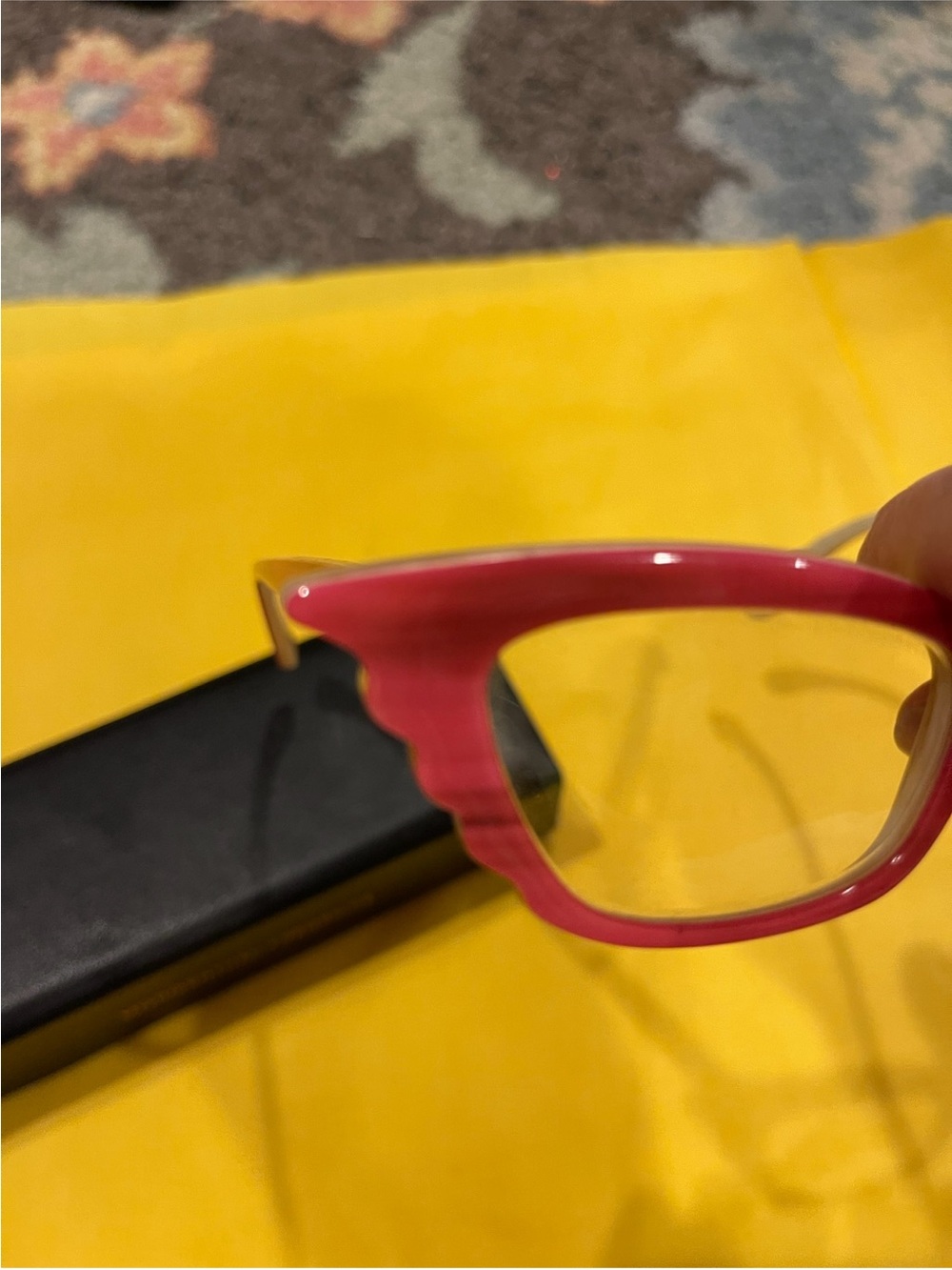 Women’s Pink Cat-Eye Fashion Glasses